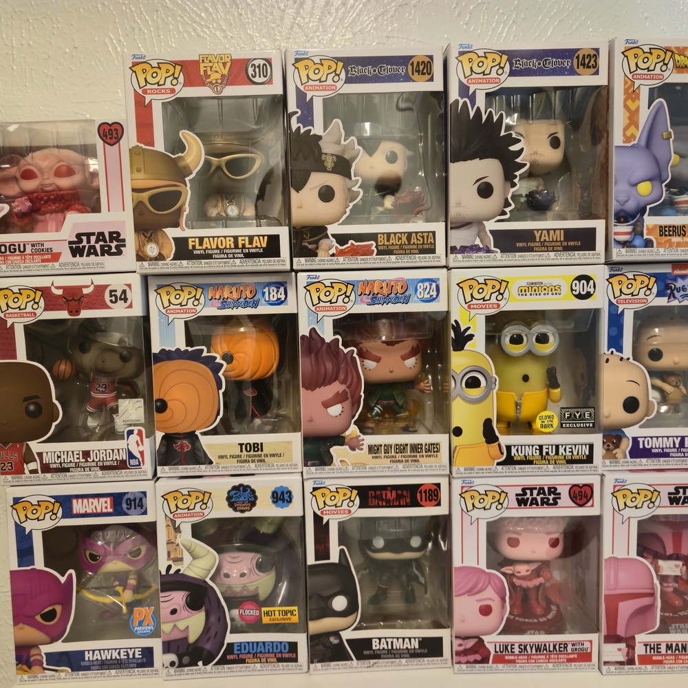 Funko Pop Vinyl Figure Collection